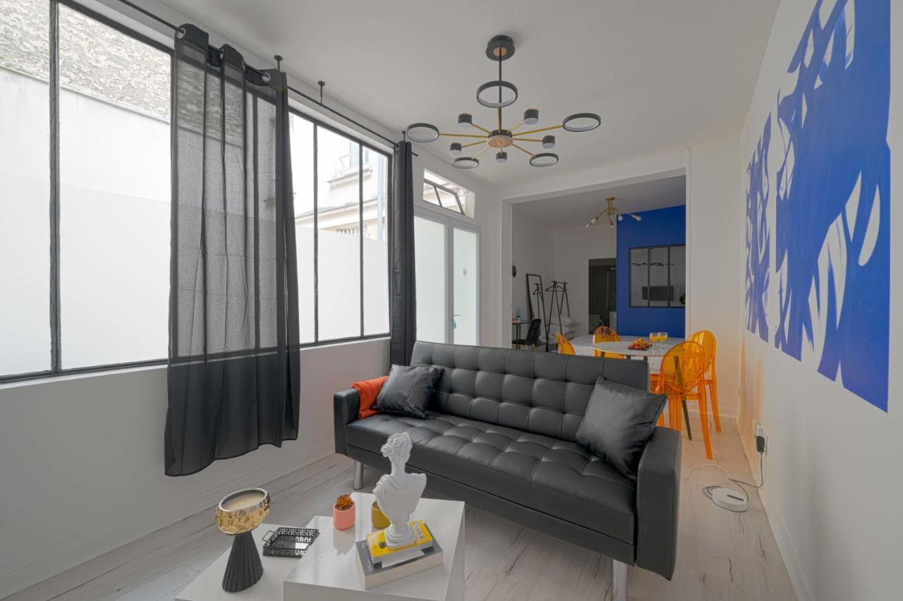 Modern Large Studio Apartment For 3 Paris Exterior foto