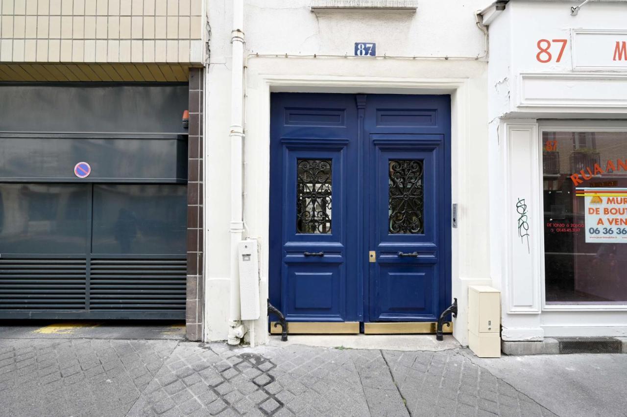 Modern Large Studio Apartment For 3 Paris Exterior foto